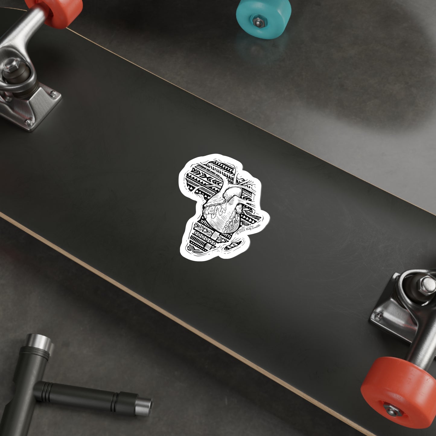 Africa Health - Diecut Sticker