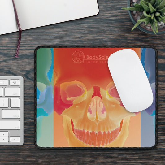 Neon Skull Gaming Mouse Pad
