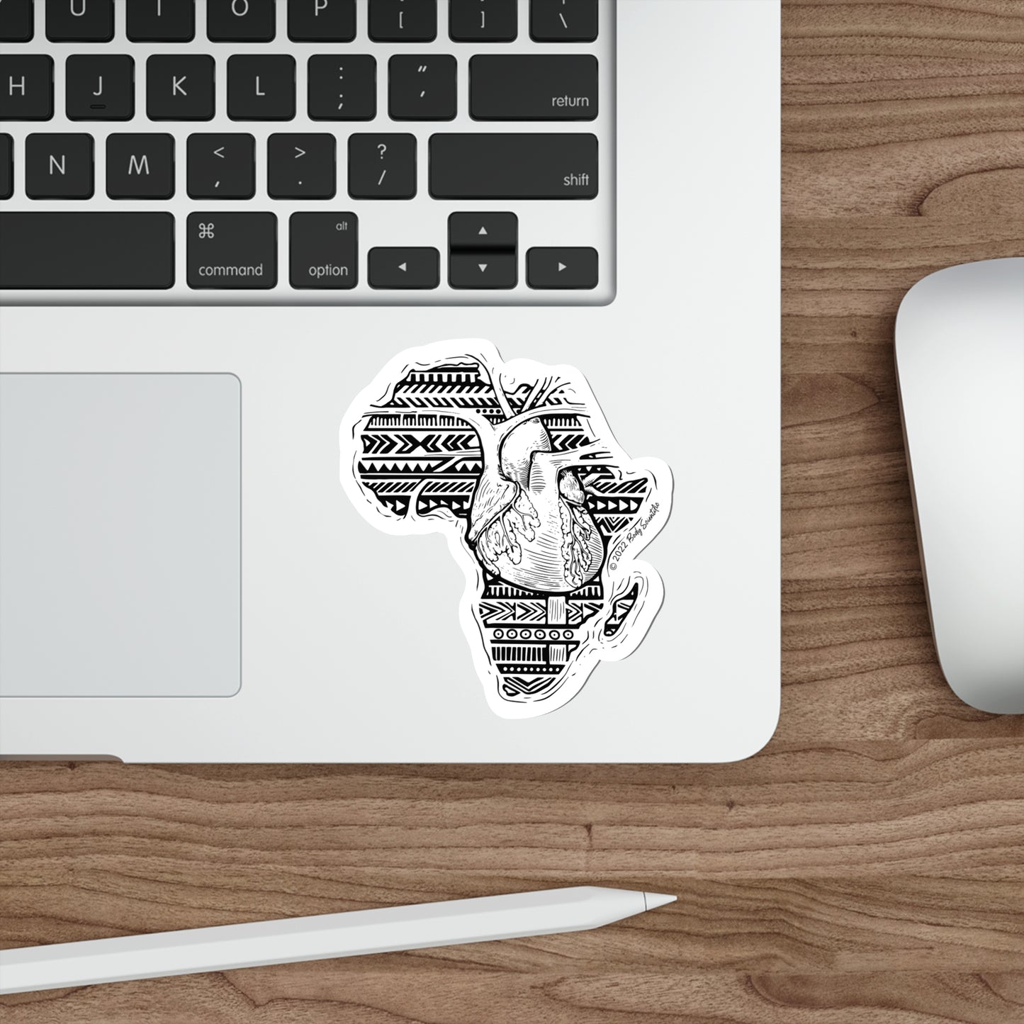Africa Health - Diecut Sticker