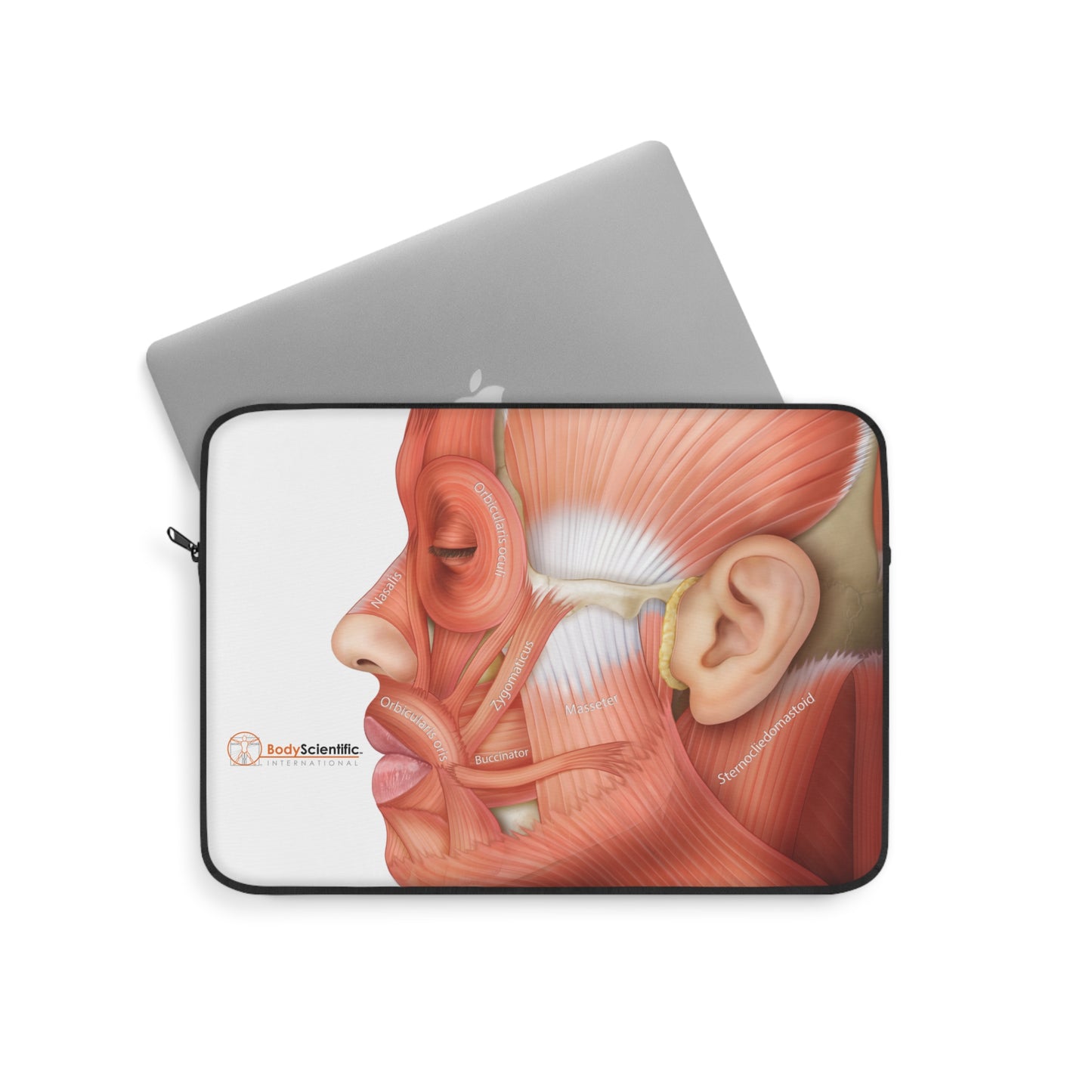 Muscle Face Laptop Sleeve