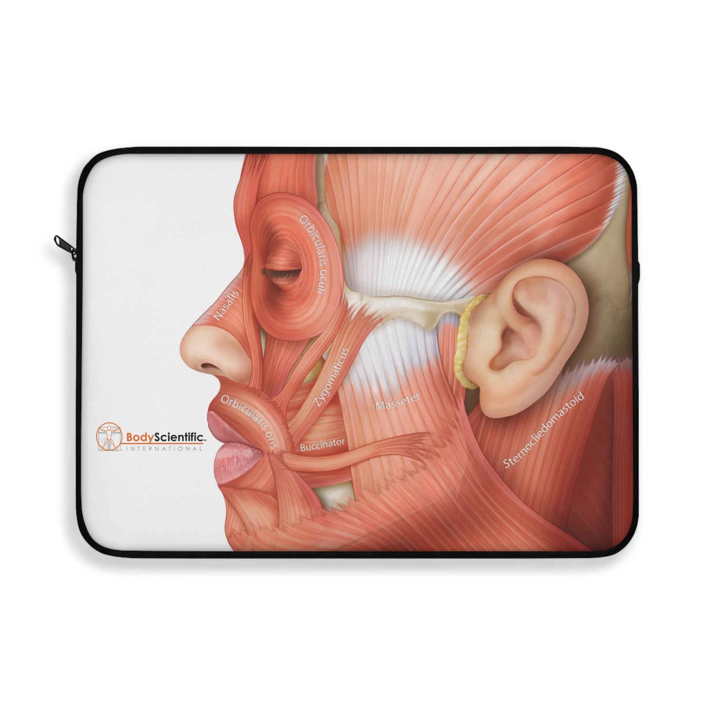 Muscle Face Laptop Sleeve