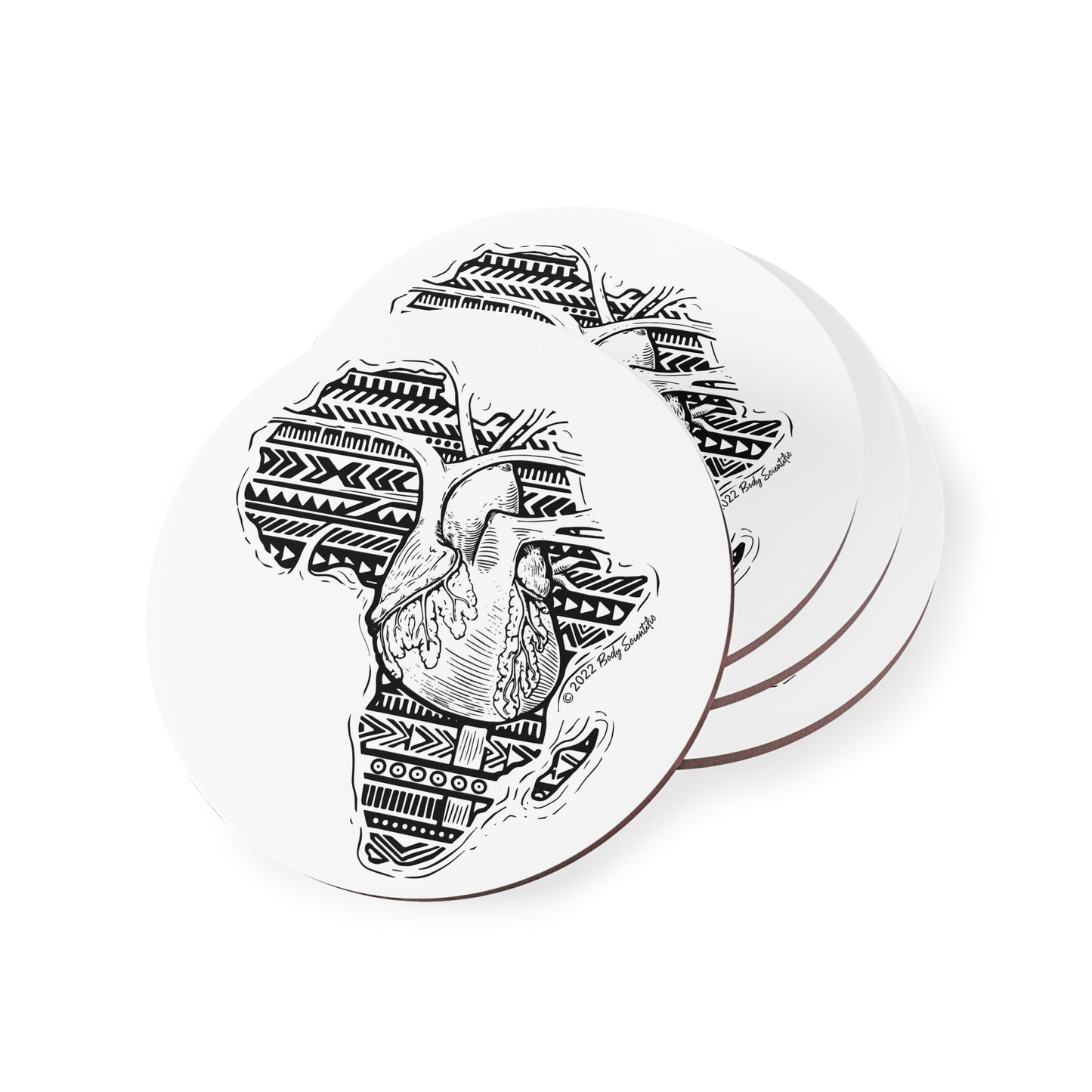 Africa Health Coasters