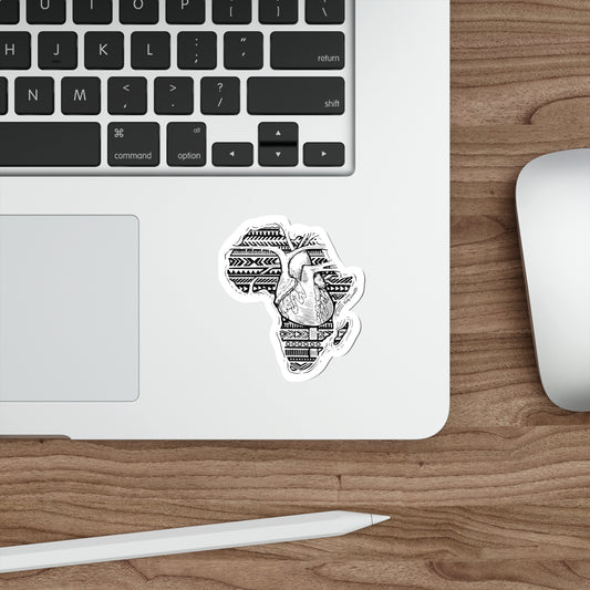 Africa Health - Diecut Sticker