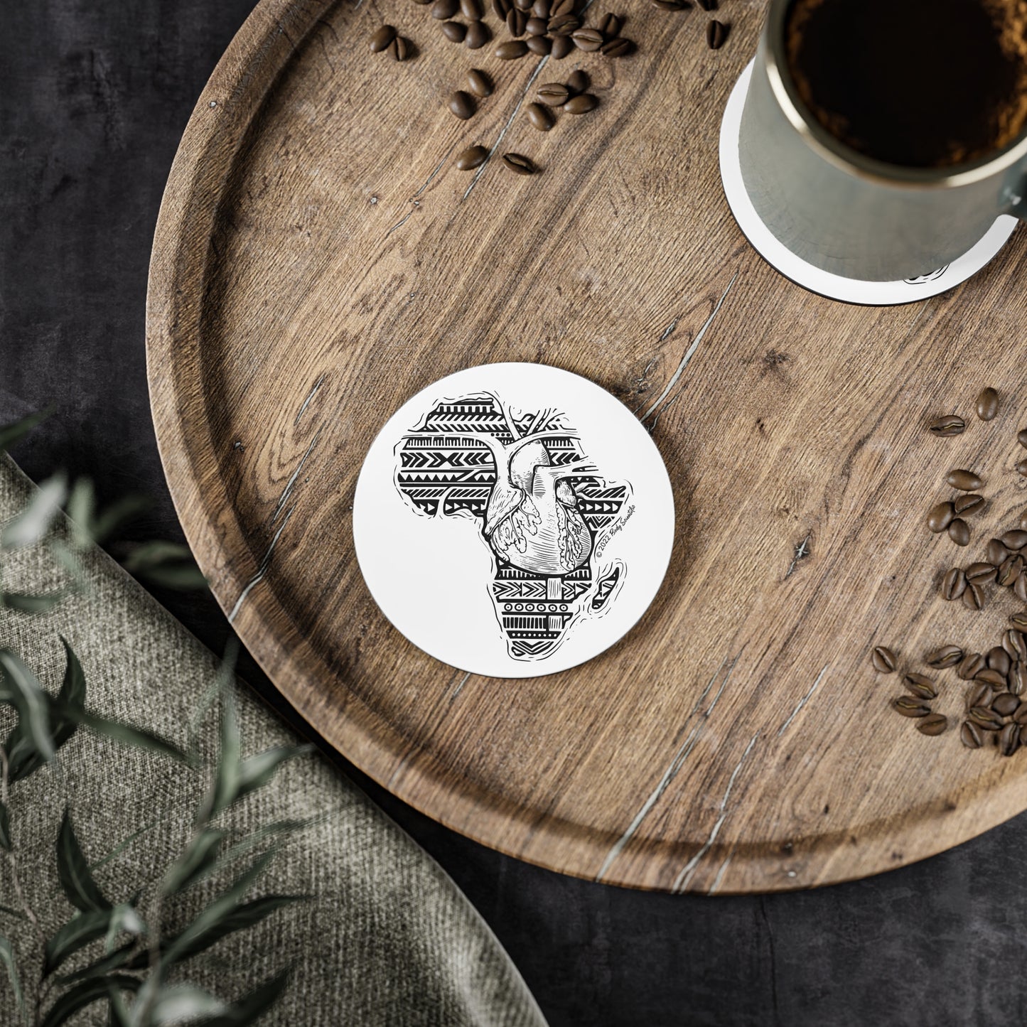 Africa Health Coasters